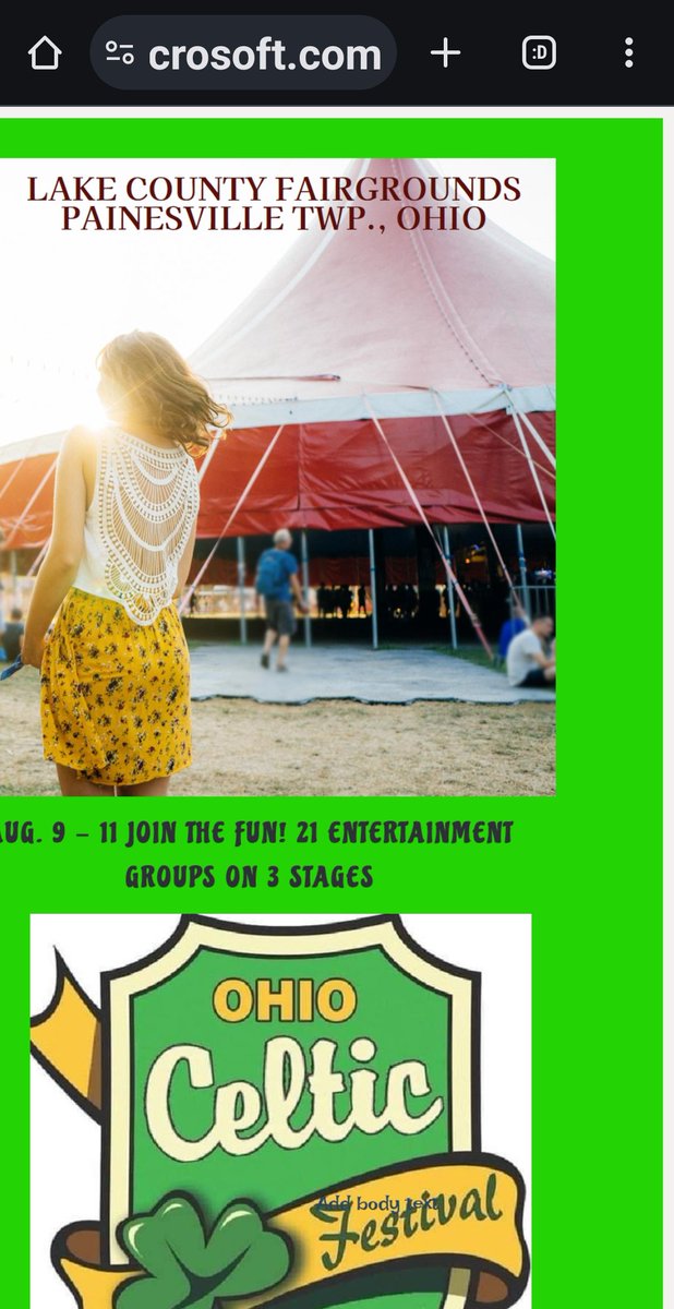 Ohio Celtic Festival tweet media
