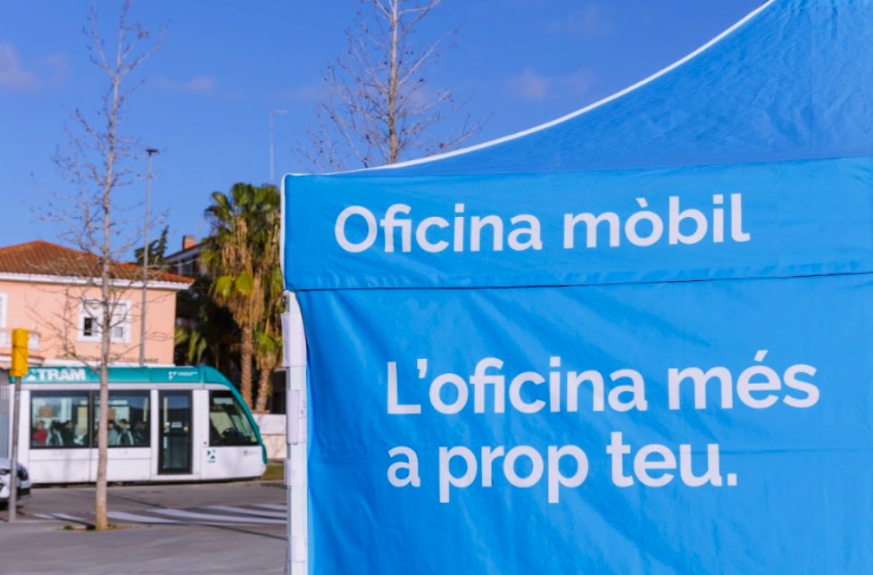 Aquesta setmana la nostra #OficinaMòbil t’espera a

➡️21/05. #ElPapiol. Plaça de l'Ajuntament
➡️22/05. #Castelldefels. Plaça Joan XXIII
➡️23/05. #SantJoanDespi. Plaça de l'Ermita
➡️24/05. #Montgat. Rambla del Turó

🕓De 9 h a 13.30 h