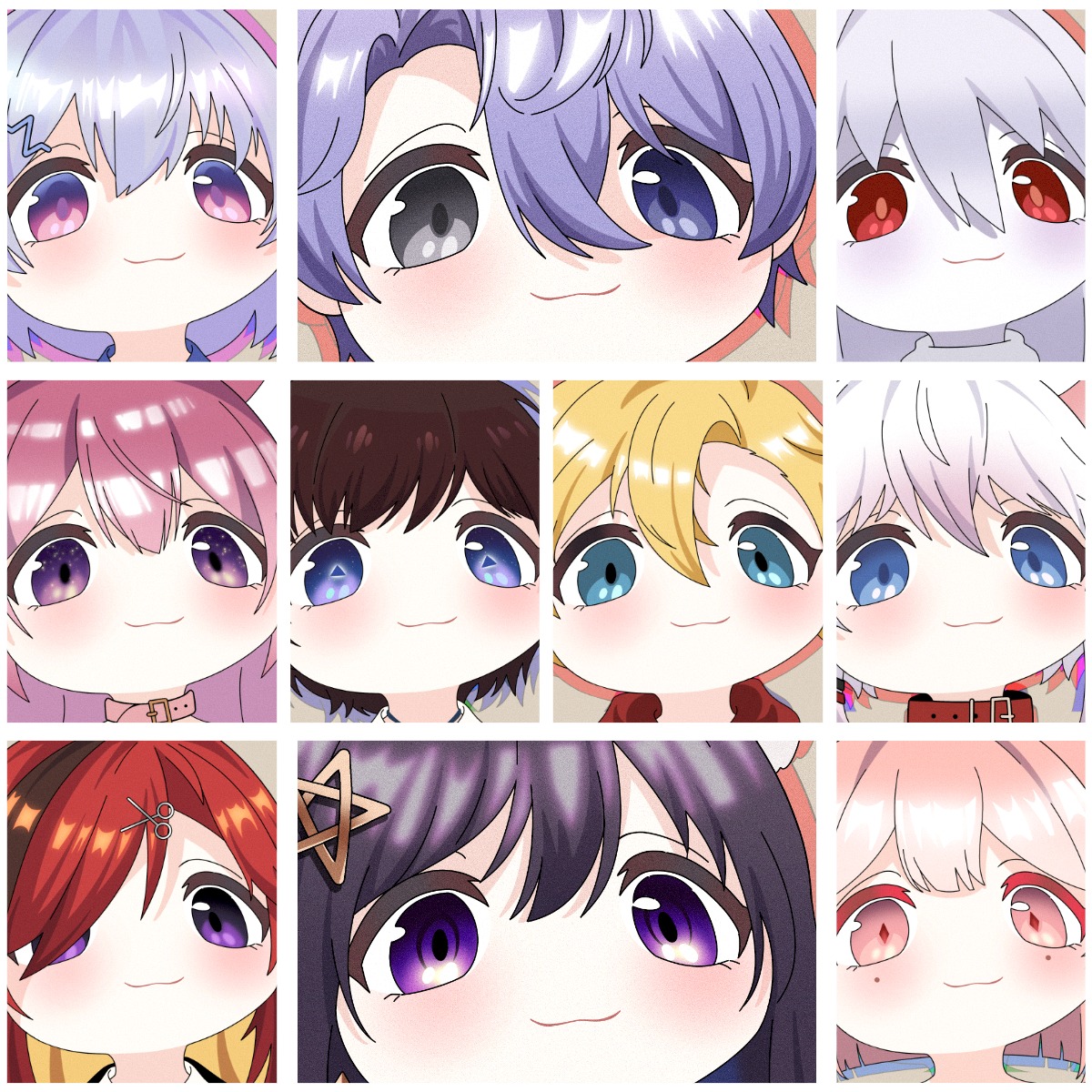 NanichanOca's tweet photo. 有玩蔚藍檔案的朋友們應該對這風格的頭貼很熟悉

這頭貼又稱做"鑄幣大頭"，以Q版角色的臉貼近鏡頭賣萌而著名

剛好看到有人在委託，於是一口氣就委託了10張

除了平常固定的6位隊友們以外，這次額外委託了4張，送給平常跟我有交集的朋友們😄

有看到標註的來找我領取禮物喔! https://t.co/VlbvKU1zYI
