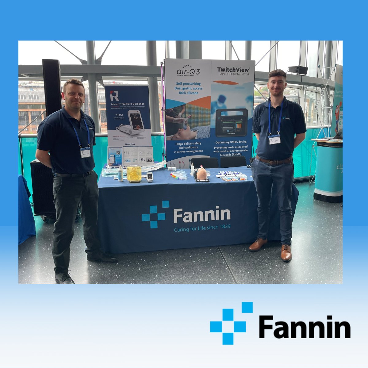 After a great day yesterday, we're excited to be at the APA meeting again today! Join us to learn, network, and advance pediatric anaesthesia. 

Swing by and say hello to Dave Bratherton & Lee Ferguson👋

#APAMeetings #PediatricAnaesthesia #Fannin