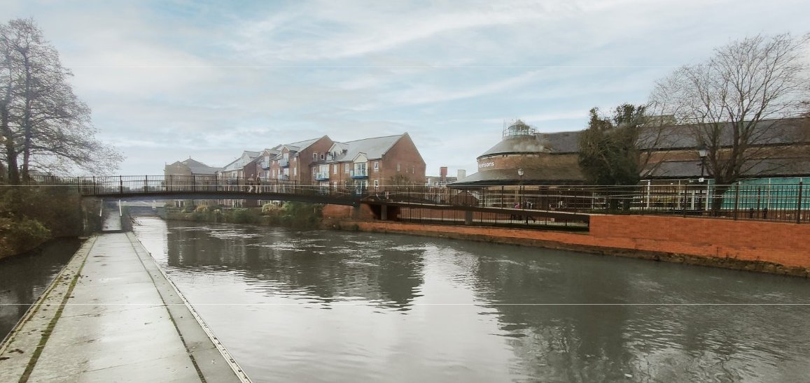 DanielMumby's tweet photo. A footbridge over the River Tone in #Taunton could soon be widened to provide part of a new #activetravel route between the town centre and the railway station: https://t.co/5sfQQOouXb #LDReporter #Somerset #CoalOrchard #Firepool #futurehighstreetsfund @tauntonareacyc1 https://t.co/AuXzXudO7P