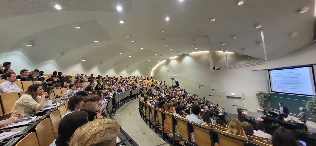 Full House for the plenary session of the jubileum edition of #Iscp at <a href="/FbwUGent/">Faculty of Bioscience Engineering UGent</a> 
The 75th International Symposium on Crop Protection again gathers researchers and companies developing sustainable solutions for pests, weeds, and diseases threatening our crops
Congrats on the 75th