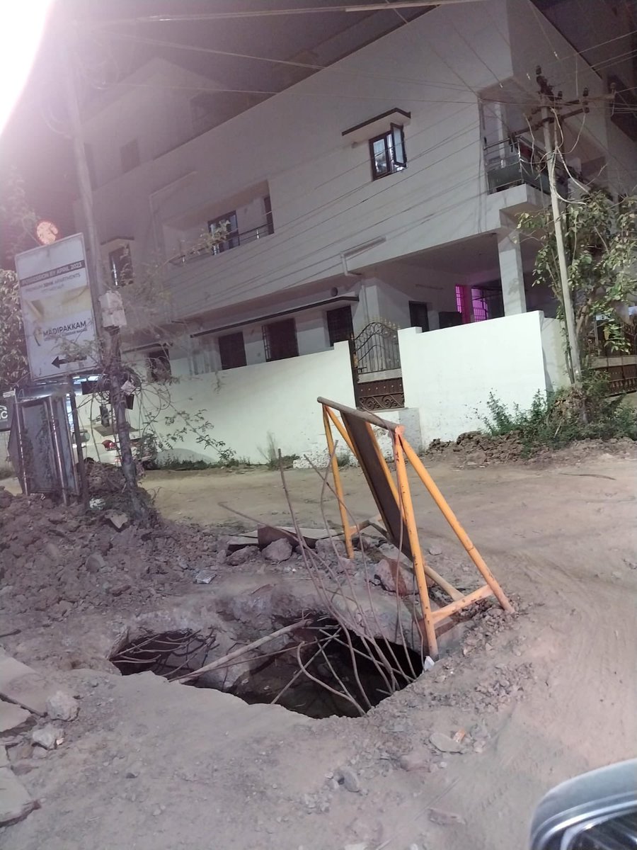 MSEYWAX's tweet photo. Dear Sir @chennaicorp @RAKRI1 @CMOTamilnadu @TANGEDCO_Offcl storm water works are pending by Kumar builders for more than a year.. 1. Kuberan nagar 13th Street extn 2. Kuberan nagar 14th Street extension 3. 15th Street extn. 4. LIC Nagar 2nd Street  5. LIC Nagar 1St Street https://t.co/gEmXFEHkGT