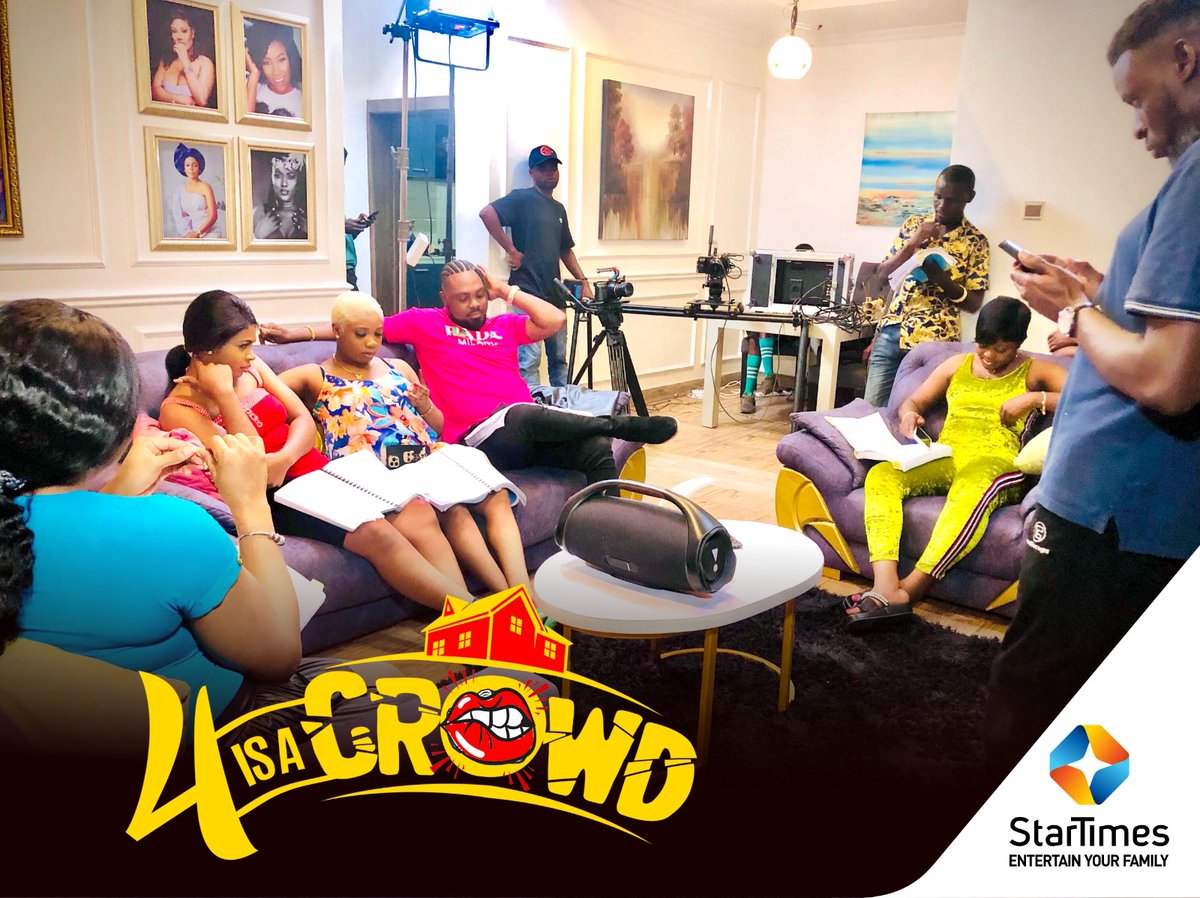 StarTimes_Ng's tweet photo. Something BIG is coming to your TV Screens!
The drama “4 is a Crowd” starting from June 1st and showing every Saturday and Sunday at 7:30pm, on ST Nollywood Plus
Stay tuned!
#4IsACrowd #STNP https://t.co/KYlfK6Yf6G