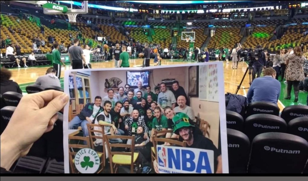 33RafaLopez's tweet image. #celticSpain @celtics @CelticsCon #roadto18 #BleedGreen #DifferentHere @tdgarden @RealBobManning