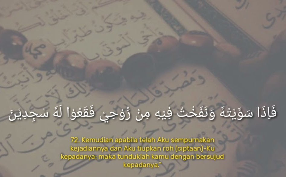 Tuhan menciptakan monster, Dia menyebutnya kegelapan. Dia bersembunyi didalam perutnya, menjadi permata berharga yang jauh melampaui dunia ini.

Kemudian Dia membentuk kita, makhluk-makhluk dibumi &amp; menghembuskan nafas kehidupan-Nya didalam diri kita.