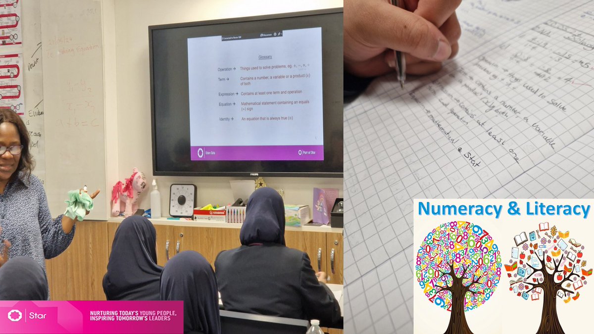 Colleagues confidently embed literacy skills within their Maths lessons. #TeamMaths #LiteracyInMaths #KeyVocabulary #Ambition