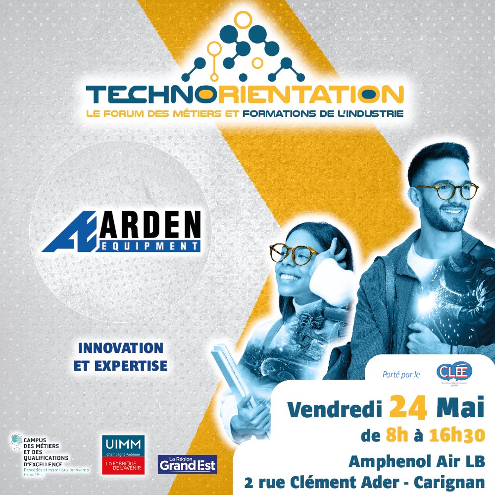 cmqpmica's tweet photo. ARDEN EQUIPMENT - Innovation et Expertise
Arden Equipment développe une large gamme d’outils pour travaux publics et ouvre son offre de produits à de nombreux secteurs dont la démolition, le recyclage, la valorisation, le terrassement, etc.
Rendez-vous au forum #Technorientation https://t.co/9trv2pp96v