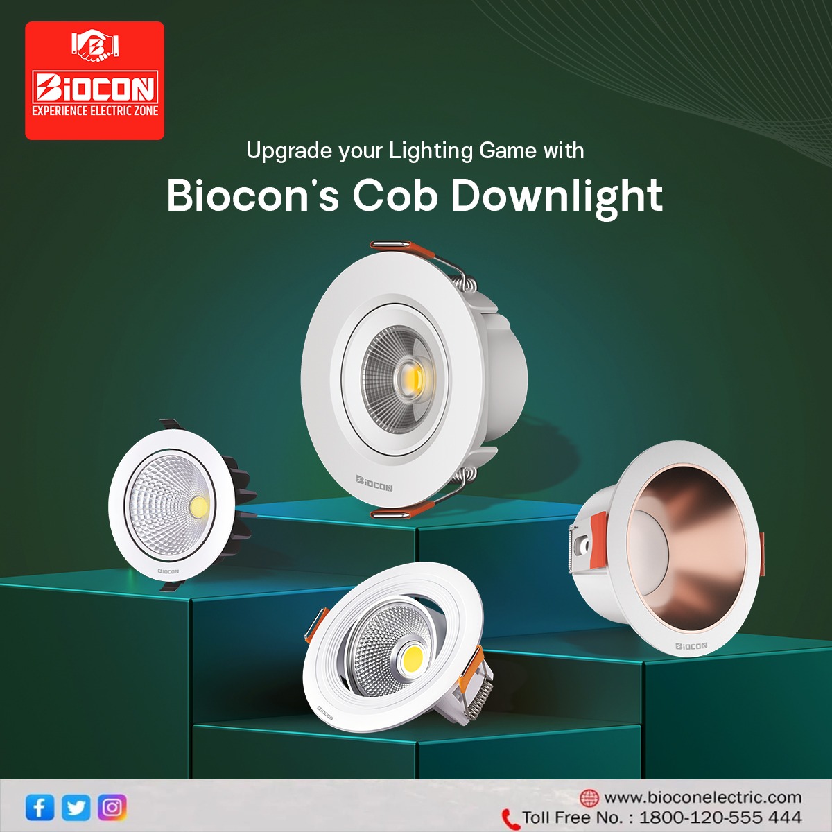 Biocon_India's tweet image. Illuminate Brighter with Biocon COB Lights: Advanced Lighting Solutions for Every Space.

.
.
.
# Biocon #BioconCOBLights #AdvancedLighting #BrightSpaces #EnergyEfficient #Lighting #QualityIllumination #LightingSolutions