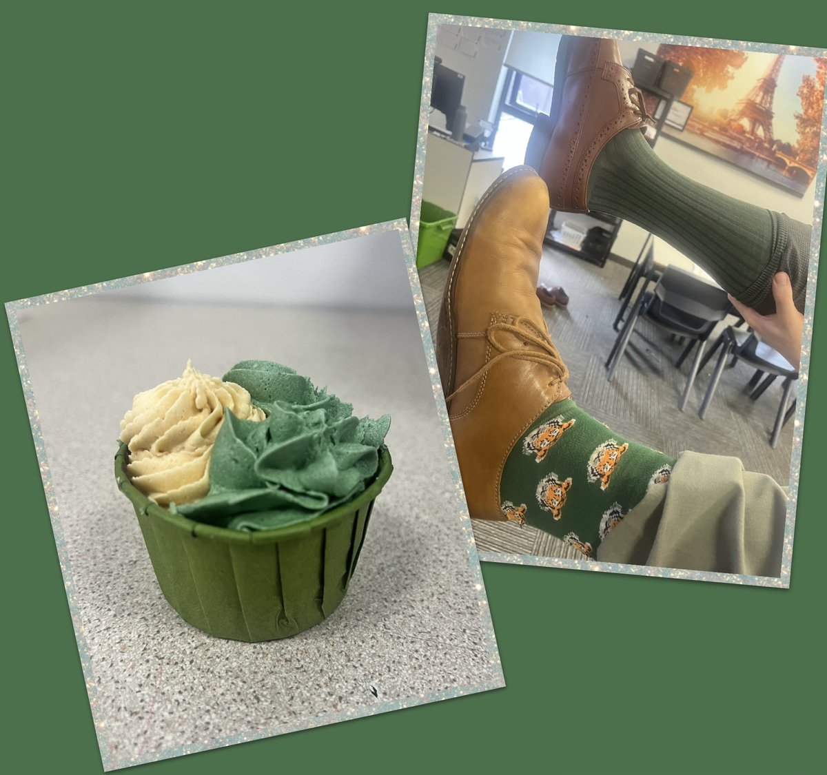 It was so lovely to see so many members of staff taking part in "Wear it green day" for Mental Health Awareness Week last week!