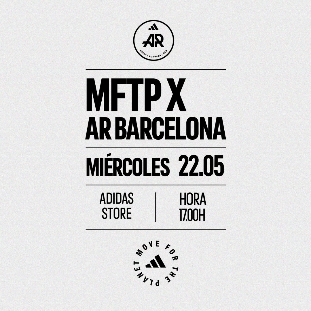 EsportsUPC's tweet image. #UNIRUN I 🔥Entrenament especial @adidasrunning per la campanya #MoveForThePlanet"!💪🏃‍♀️

🗺Running per total la ciutat!
🚩17 h Botiga Adidas 
🏁18 h 📍Nau Bostik

🌍Acabarem amb música, activitats, tallers...!🎉🎊

✔Uneix-t'hi: bit.ly/4ary0wz

📚I suma crèdits ECTS!💥