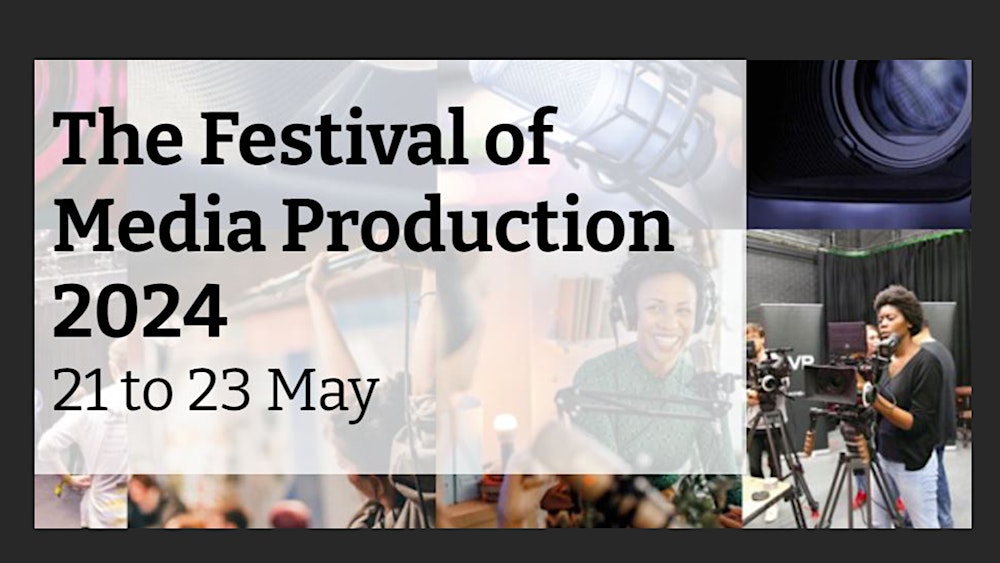 We are so excited that our Festival of Media Production kicks off today @bournemouthuni! 🥳 We bring together talent & experience from across the film, TV, online and events sectors. Find out more & book your ticket here 👇bournemouth.ac.uk/about/our-facu…