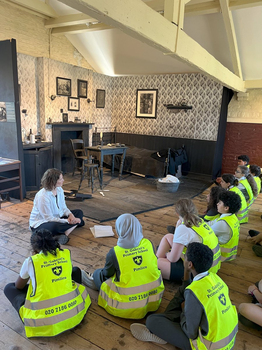 St Gabriels School (@gabrielsschool) on Twitter photo We had a fantastic day at the
<a href="/RaggedSchool/">Ragged School Museum</a>
Museum learning what life was like for children living in Victorian London. We experienced a Victorian lesson taught by Miss Perkins (who was very strict!) and had the opportunity to explore what a Victorian home would've looked like. We had a fantastic day at the
<a href="/RaggedSchool/">Ragged School Museum</a>
Museum learning what life was like for children living in Victorian London. We experienced a Victorian lesson taught by Miss Perkins (who was very strict!) and had the opportunity to explore what a Victorian home would've looked like.