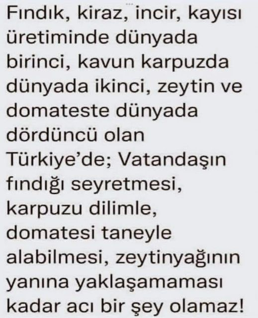 Enflasyonun %280 olduğu Arjantin'de etin kilosu 3,5 dolar. Enflasyonun %70 olduğu iddia edilen Türkiye'de etin kilosu 18 dolar!