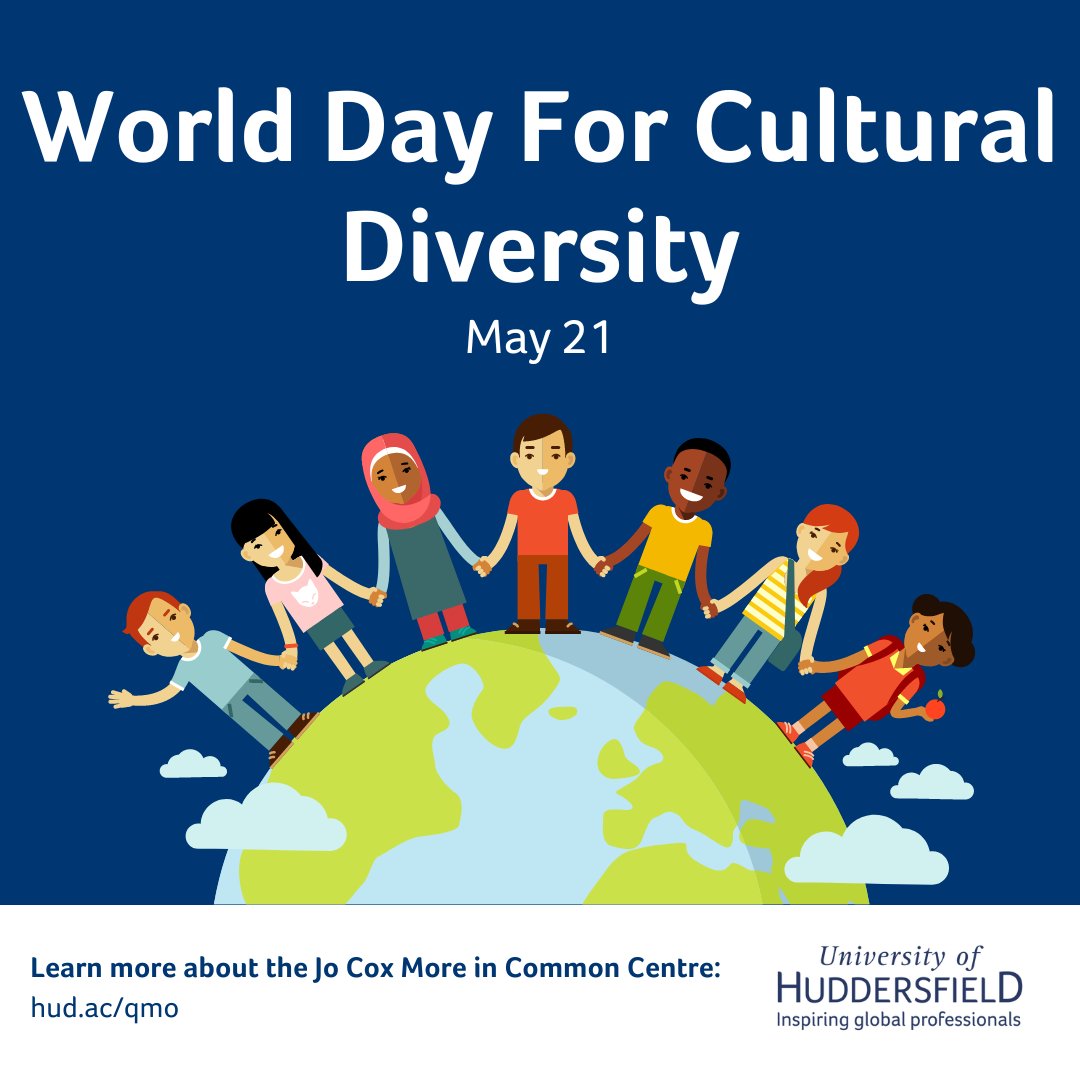 🌍 Today is #WorldDayForCulturalDiversity 🌍 

Cultures are promoted from across the globe, creating intercultural dialogue with the aim of achieving peace and sustainable development.

Learn more ➡️ hud.ac/r7e