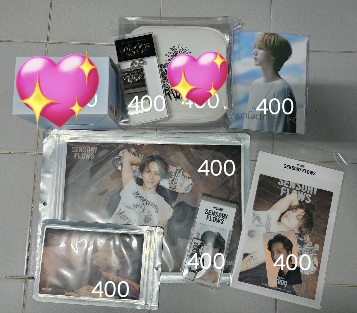 Goods 
แก้ว Mobit (กล่องเก่าไม่เคยใช้แก้ว)
กล่อง 10 ปี ELF Japan
Goods คอนและอัลบั้ม solo พี่เยซอง
 ราคาตามภาพ รวมส่งค่ะ
#ตลาดนัดเอสเจ #ตลาดนัดเอลฟ์ #เอลฟ์มินิมาร์ท #ตลาดนัดsj #SPINOFFHALFTIME_IN_BKK