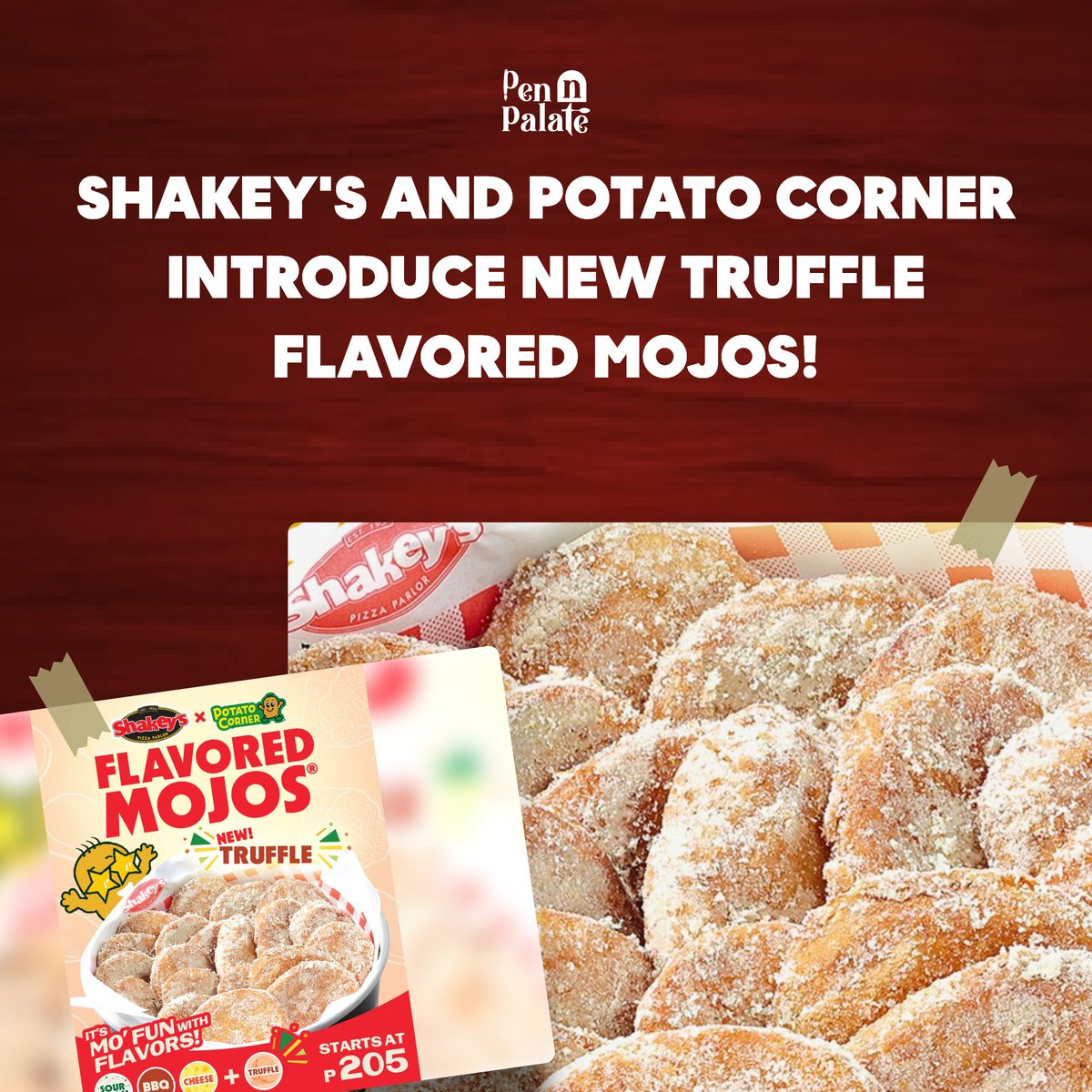 Get ready to elevate your snack game! Shakey's and Potato Corner introduce the all-new Truffle Flavored Mojos! 🍟✨ #TruffleMojos #Shakeys #PotatoCorner #FoodieFinds
Read it here: mnktech.iptime.org:7003/shakeys-and-po…