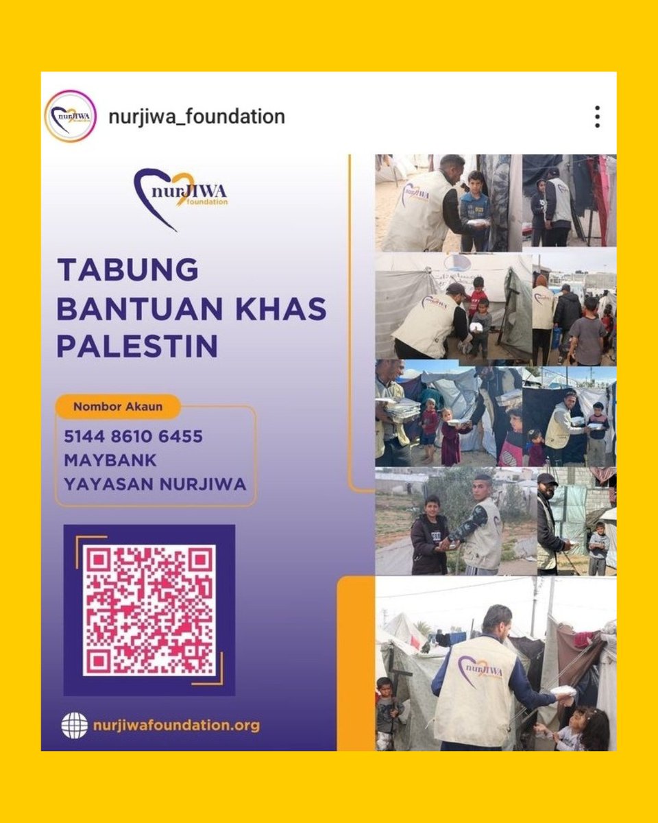 Dan marilah menyumbang ke Yayasan Nurjiwa. Mari bersama-sama Siti Nurhaliza untuk sampaikan sumbangan anda.