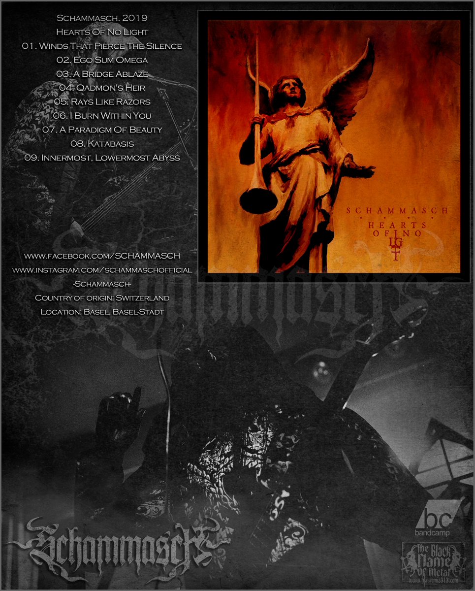 Schammasch. 2019 / Hearts Of No Light
blasfemia313.blogspot.com/2022/02/schamm…
#BlackMetal #BlackMetalRaw #BlackMetalBlasphemy #BlackMetalSatanism #blackdeathmetal #deathmetal #extrememetal #metal #metalmusic #BrutalDeathMetal #blasfemia313 #TheBlackFlameOfMetal