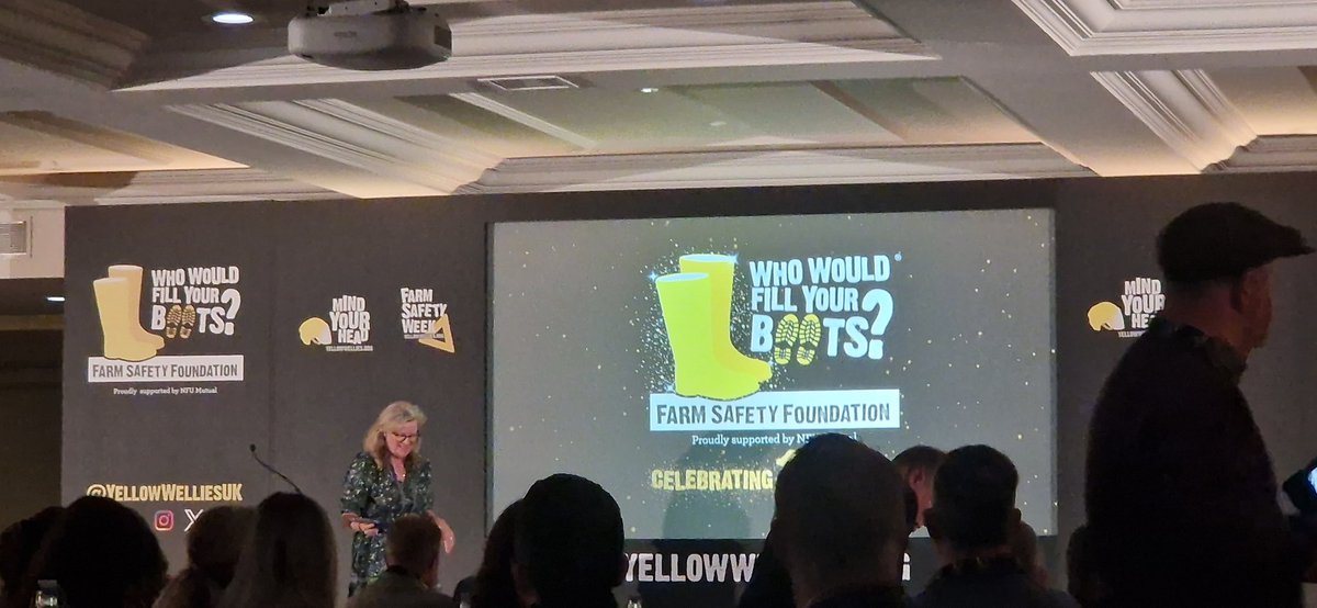 Great to be at the @yellowwelliesuk Farm Safety Conference today with @LantraUK Some great opening speeches and looking forward to talking to people about Lantra's role in #FarmSafety