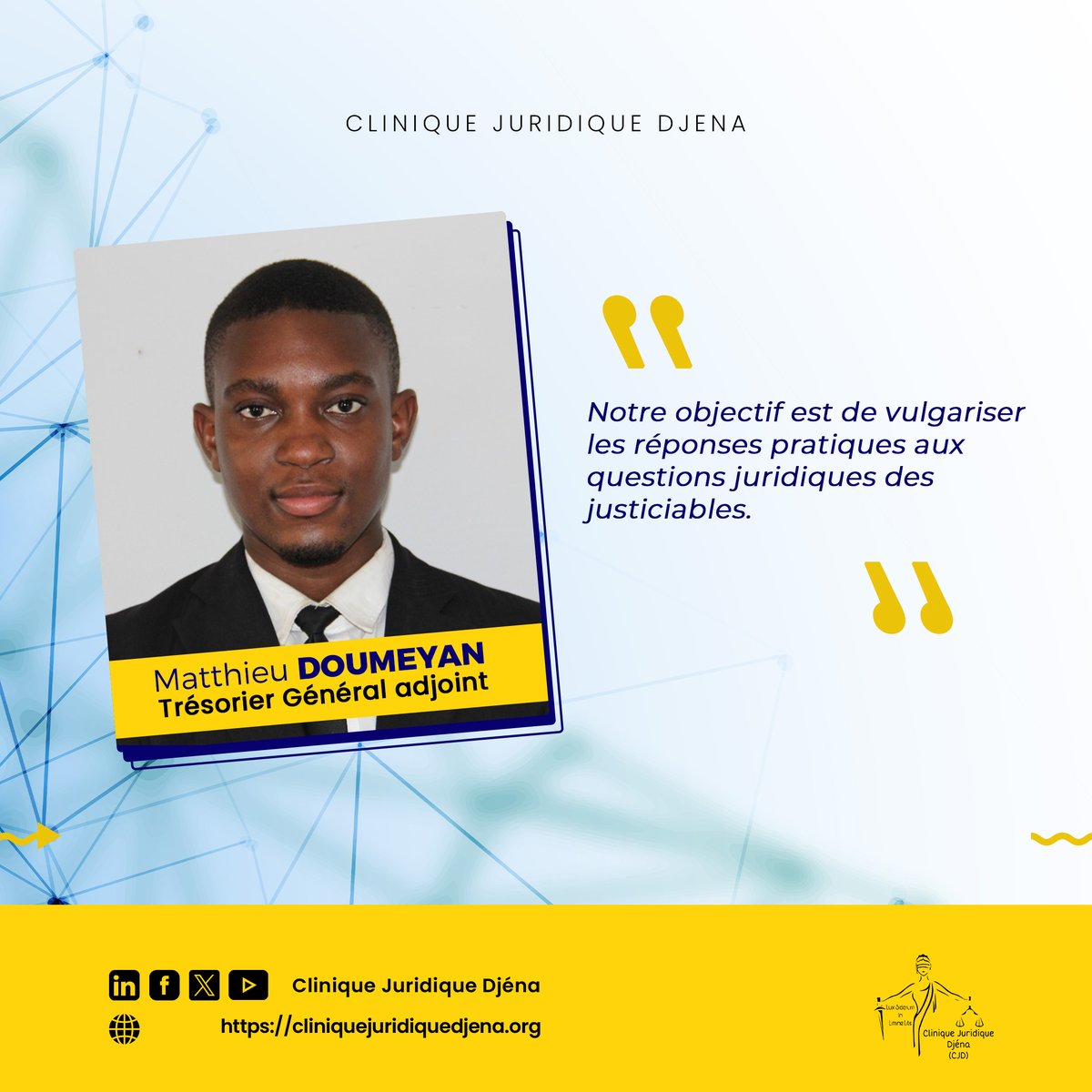 Clinique Juridique Djena - CJD tweet media