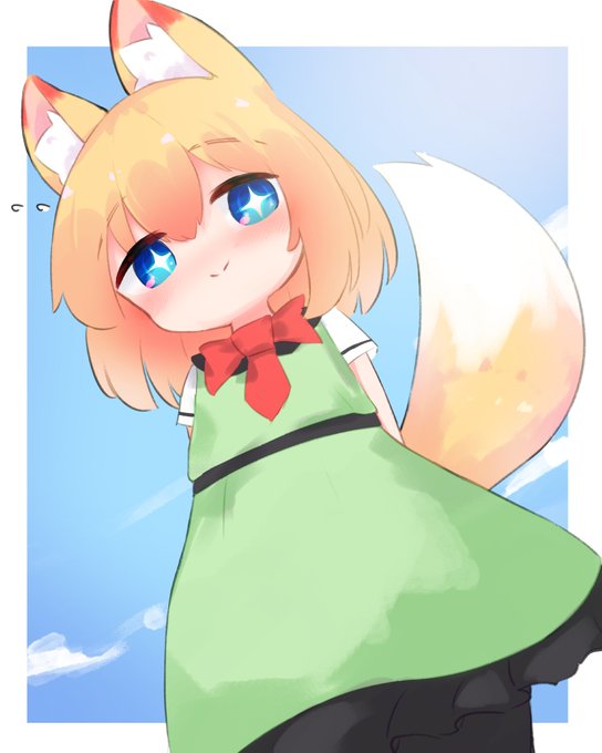 「dress fox ears」 illustration images(Latest)