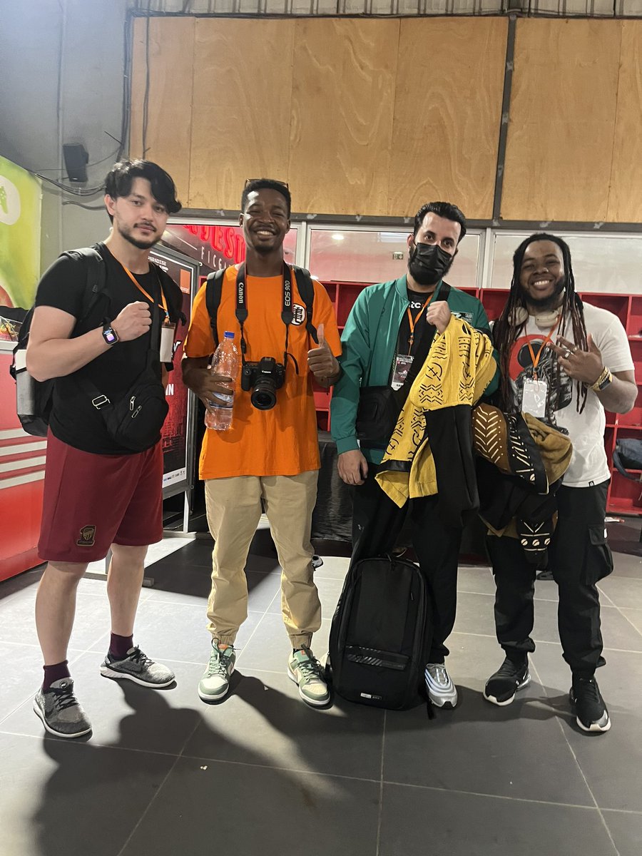 greg_ateyaba's tweet photo. A great experience once again, a big step forward in African esports, congratulations @Jodd28 , special thanks to @ParadiseGame_ 🇨🇮 and @BandaiNamcoFR 🇫🇷
#esports #tekken https://t.co/SKPWuSwCW7