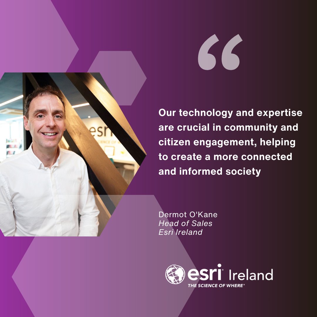 In this interview, Dermot O’Kane explores just how deeply GIS is embedded in our lives. He discusses how this tech is enabling more informed decision-making in government, leading to a more connected society. #GISTech #DigitalMap #SAAS @businessposthq esri.social/3qsA50ROr7t
