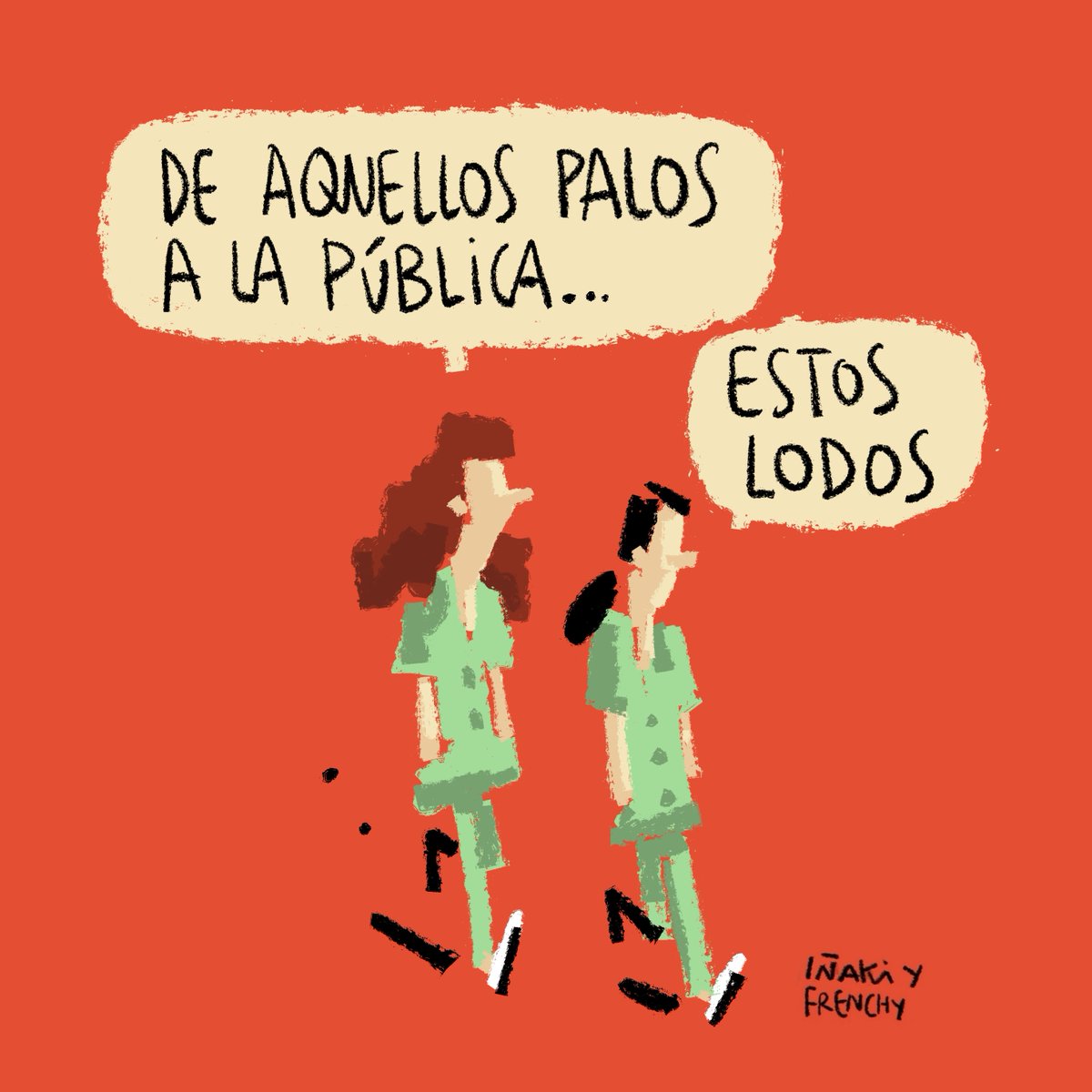 Cada recorte, cada privatización, cada rendición ante estas políticas de cercenadura del #EstadoDeBienestar es un clavo en el ataúd de la #SanidadPúblicaYDeCalidad. Ahora es la #sanidad, luego será #EducaciónPública o las #Pensiones. ¡Despierta y Lucha! iñakiyfrenchy.com