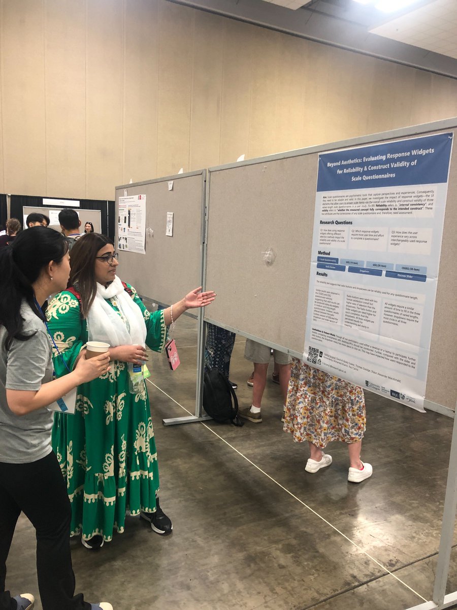 I couldn't make it to #CHI2024 this year because my visa didn't arrive on time, but I was still so happy (and so proud) to see my students doing an amazing job there and giving excellent talks about their papers! 
Well done <a href="/Melvin_Security/">Melvin Abraham</a> <a href="/HFarzand/">Habiba Farzand</a> and <a href="/crisfni/">Cristina</a>!