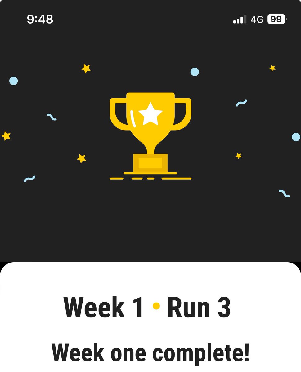 Angemundo's tweet photo. Overcast and drizzly at the moment but I still got it done….moving on to week 2 tomorrow xoxo #MustTryHarder #NoviceRunner #C25K https://t.co/w5LoOf3HmK
