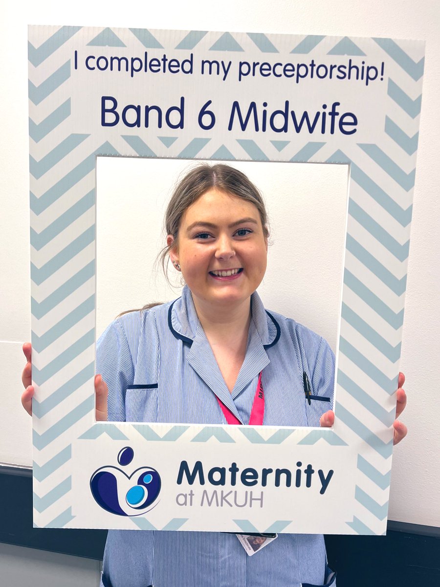 Karen Buttery (@karenbutteryrm) on Twitter photo Today we celebrate the wonderful Emma who completed her #preceptorship and is now a band 6 #NHSmidwife 🎉 Emma has worked really hard this year and is an asset to #TeamMKUH <a href="/MKHospital/">Milton Keynes University Hospital NHS FT</a> Well done! 🎊 It’s such a privilege seeing people achieve their goals 👏 Today we celebrate the wonderful Emma who completed her #preceptorship and is now a band 6 #NHSmidwife 🎉 Emma has worked really hard this year and is an asset to #TeamMKUH <a href="/MKHospital/">Milton Keynes University Hospital NHS FT</a> Well done! 🎊 It’s such a privilege seeing people achieve their goals 👏