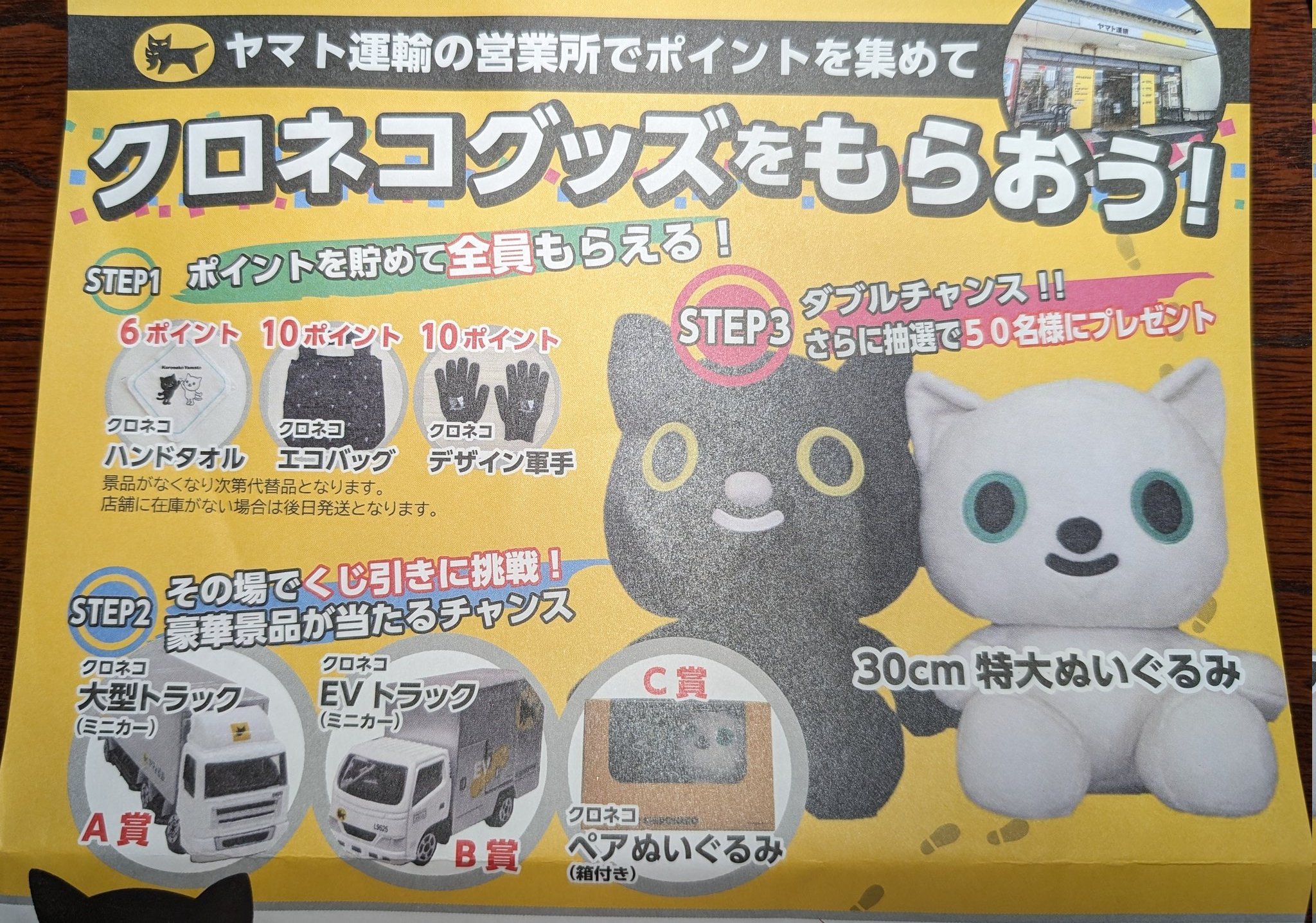 クロネコヤマト非売品　クロネコシロネコセット 新品未開封】クロネコヤマト クロネコシロネコ ぬいぐるみ