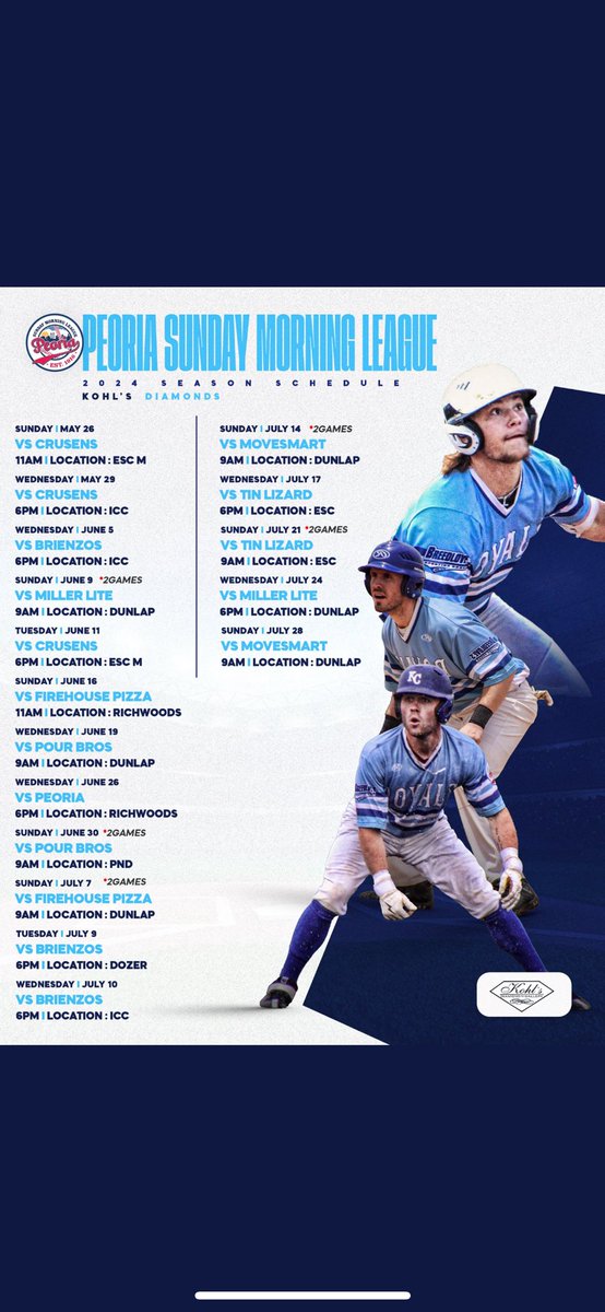 Kohl's Diamond Gallery Royals tweet media