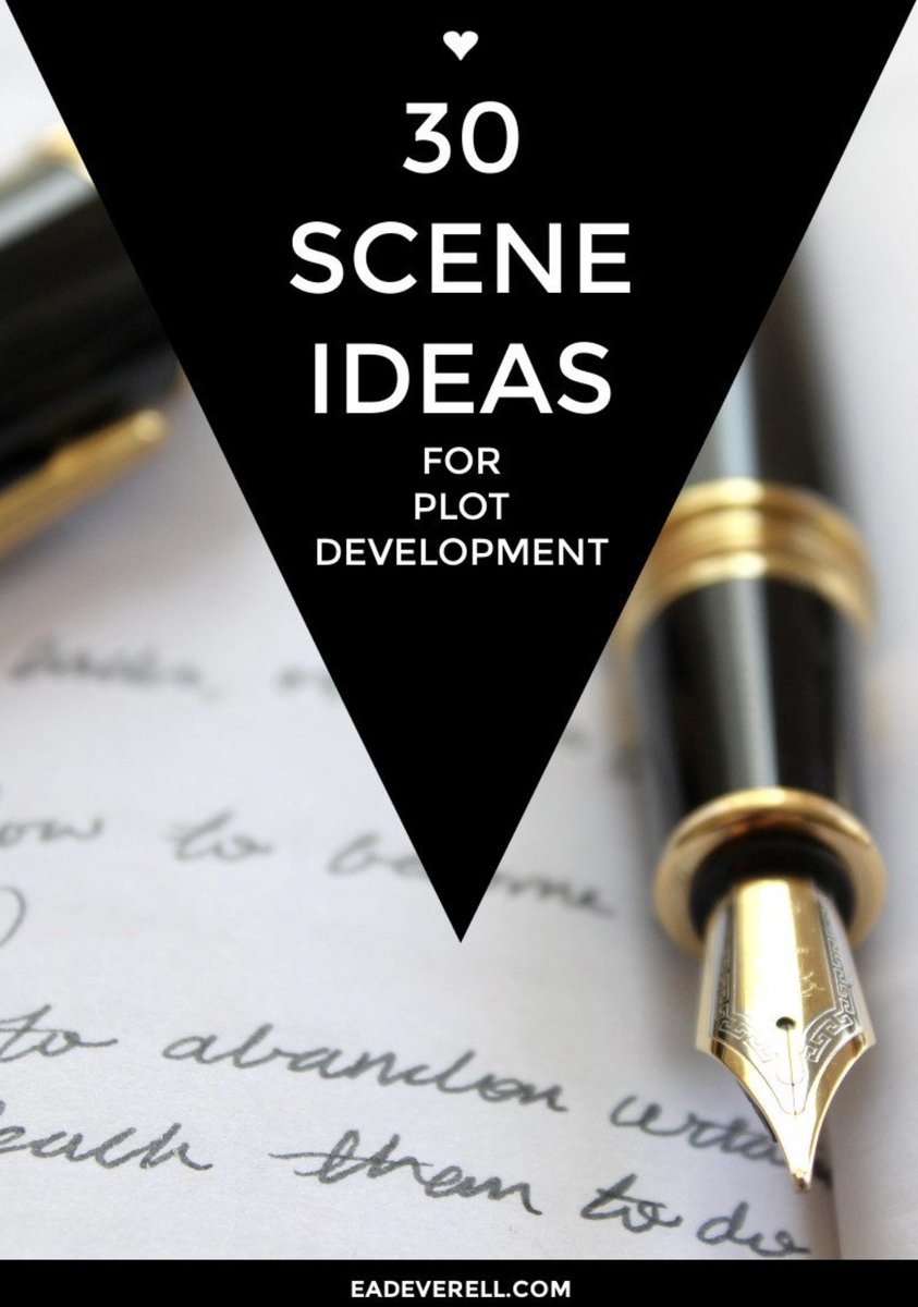 boldstorypress's tweet image. Plot Development - 30 Scene Ideas to Resurrect Your Plot tinyurl.com/2nmkmcef @EvaDeverell
#PlotDevelopment #WritingAdvice