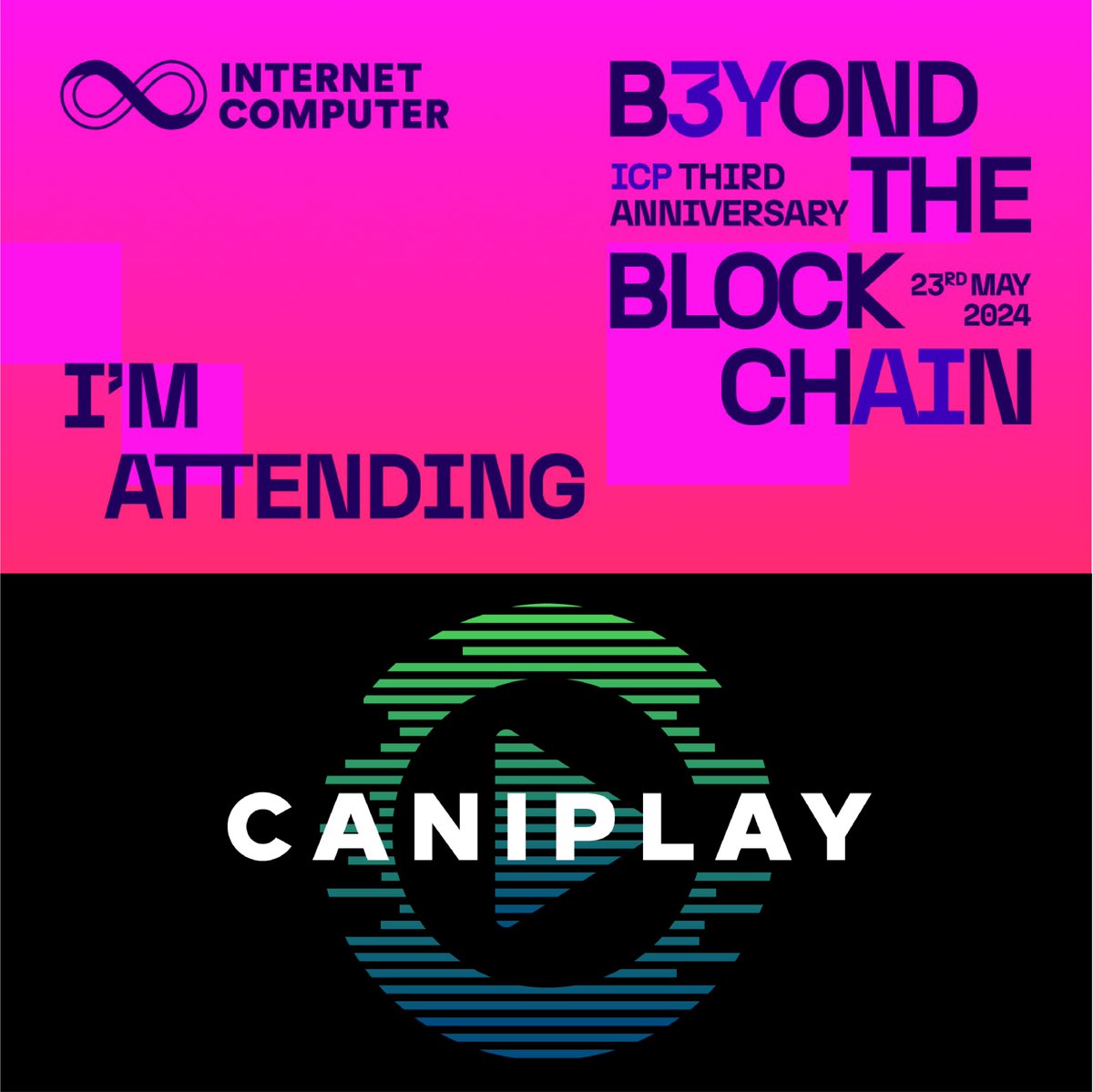 The world's first Blockchain Broadcast station 

Enjoy the hottest playlists in Web3 🔥

caniplay.io

#ICP #internetcomputer