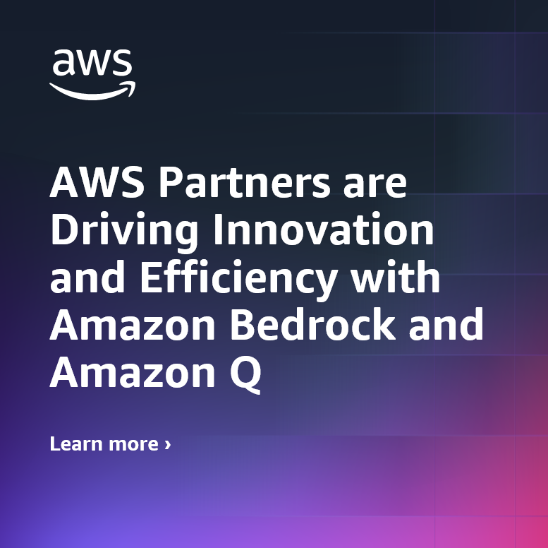 As the demand for #generativeAI solutions skyrockets, #AmazonBedrock and #AmazonQ are empowering #AWSPartners and their customers to build, scale, and deploy intelligent applications like never before. ⚡ Read the blog 👉 go.aws/4c4LKP9