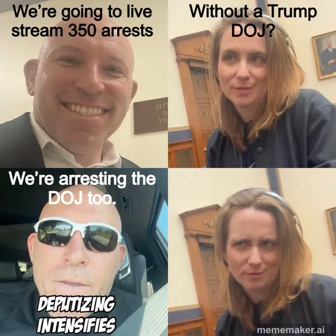 THEDuaneCates's tweet image. Zoey then, not believing ANY of this stumbles into incoherence, doubting what Raiklin is saying is possible, including military members of high rank, the Pentagon, etc.

She clearly doesn’t grasp what he’s just confided in her regarding State and County authority.

After verbally