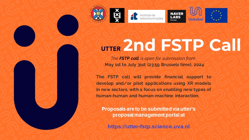 UTTER: Bando “Pilot Projects Open Call 2” – scadenza 31/07/2024
smile-dih.eu/utter-bando-pi…