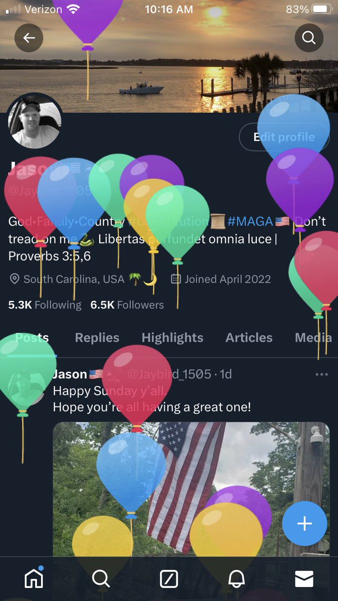 Happy Tuesday y’all I’ve got balloons this morning😋🎉