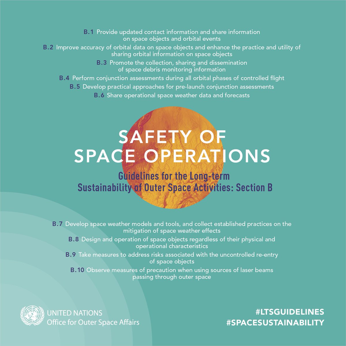 🌌👩‍🎓👨‍🎓Training opportunity🚀 Want to learn more about space objects, orbital events, #LTSGuidelines implementation & publicly available space situational awareness tools? 👀 Register and see the agenda here: ➡️ spacesustainability.unoosa.org/content/events… 🗓️3 June at 16:00 or 4 June at 09:00 (CET)