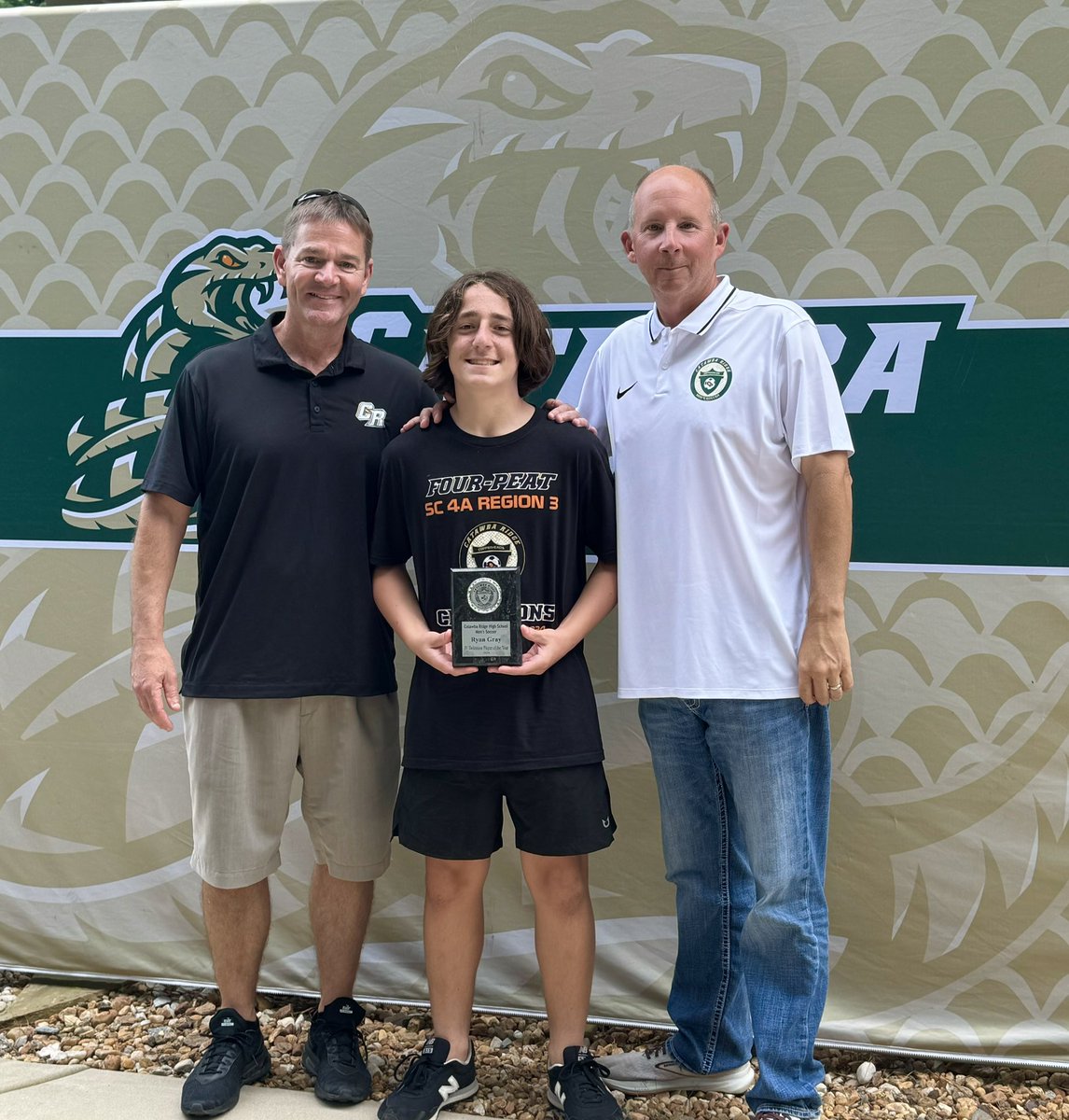 Congratulations Ryan on being named Defensive player of the year for his JV school team @crhsmenssoccer. We are proud of you.Thank you for representing us well.❤️⚽️ #OneFamily #AlphaSoccerAcademy