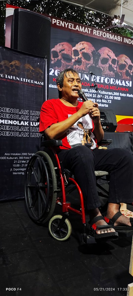 26 Tahun Reformasi, Jokowi menghancurkan agenda reformasi #JokowiPenghianatReformasi #BangunKekuatanekstraParlemen