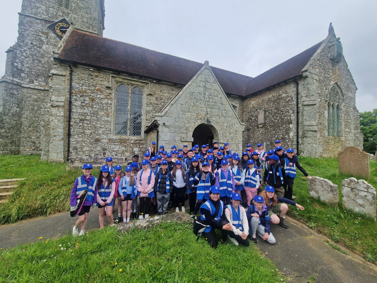 We are now at Godshill about to do some sketching of the beautiful scenery. 
The children are being a credit to the school and are embracing all the activities and visits. We are very proud of them and we are very much enjoying their company. #IOWSTMCPS2024
