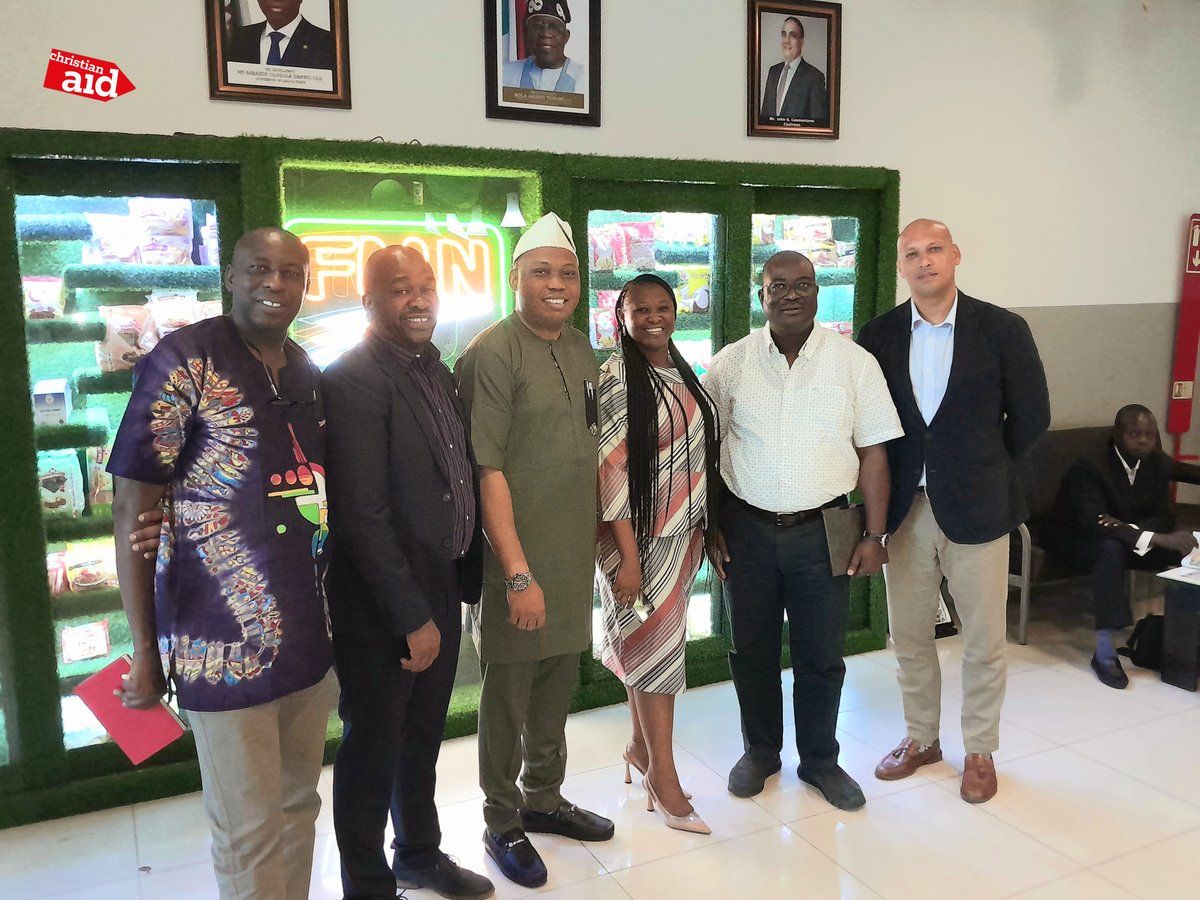 @CAID_Nigeria Had a productive meeting with Flour Mills sometime last week, focusing on sustainable Partnership in Nigeria. Discussing innovative strategies to keep supporting #local communities on #agricultural value chain development. #ChristianAidNigeria #ChristaianAid