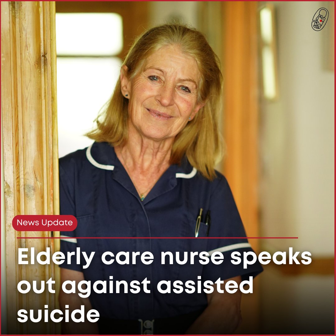 Mary Ann works in a nursing home and opposes assisted suicide. Nurse Mary Ann says: “Where I work, we say, ‘every day is a little life’ and that’s our focus. If assisted suicide was an option, this positive focus would change.” Read the full story here: spuc.org.uk/Article/385640…