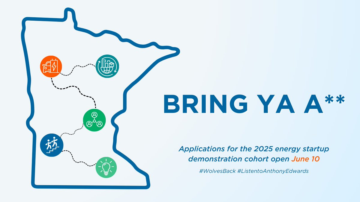 IYKYK - Minnesota has the talent and the momentum, so don't miss out. Next big opportunity drops June 10. Subscribe to be the first to know. gridcatalyst.org/#subscribe #AccelerateNorth #WolvesBack #energy #startups