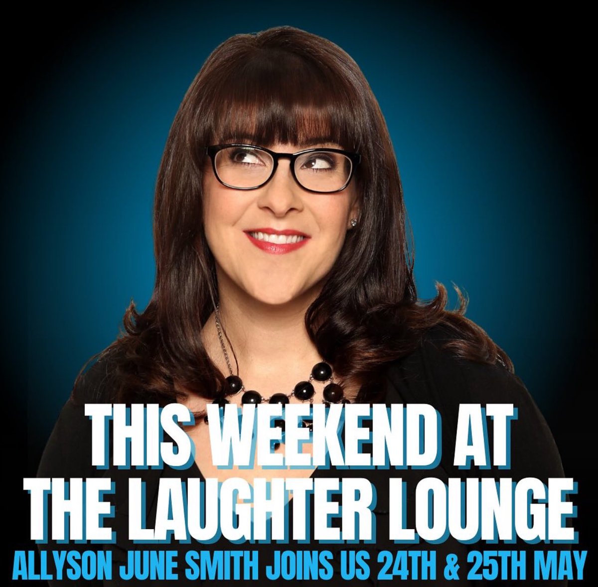 One of our favourite acts is back with us this weekend - Allyson June Smith! 

This gal has a mouth like a sailor… and we love it 😂

Tickets available now on LaughterLounge.com