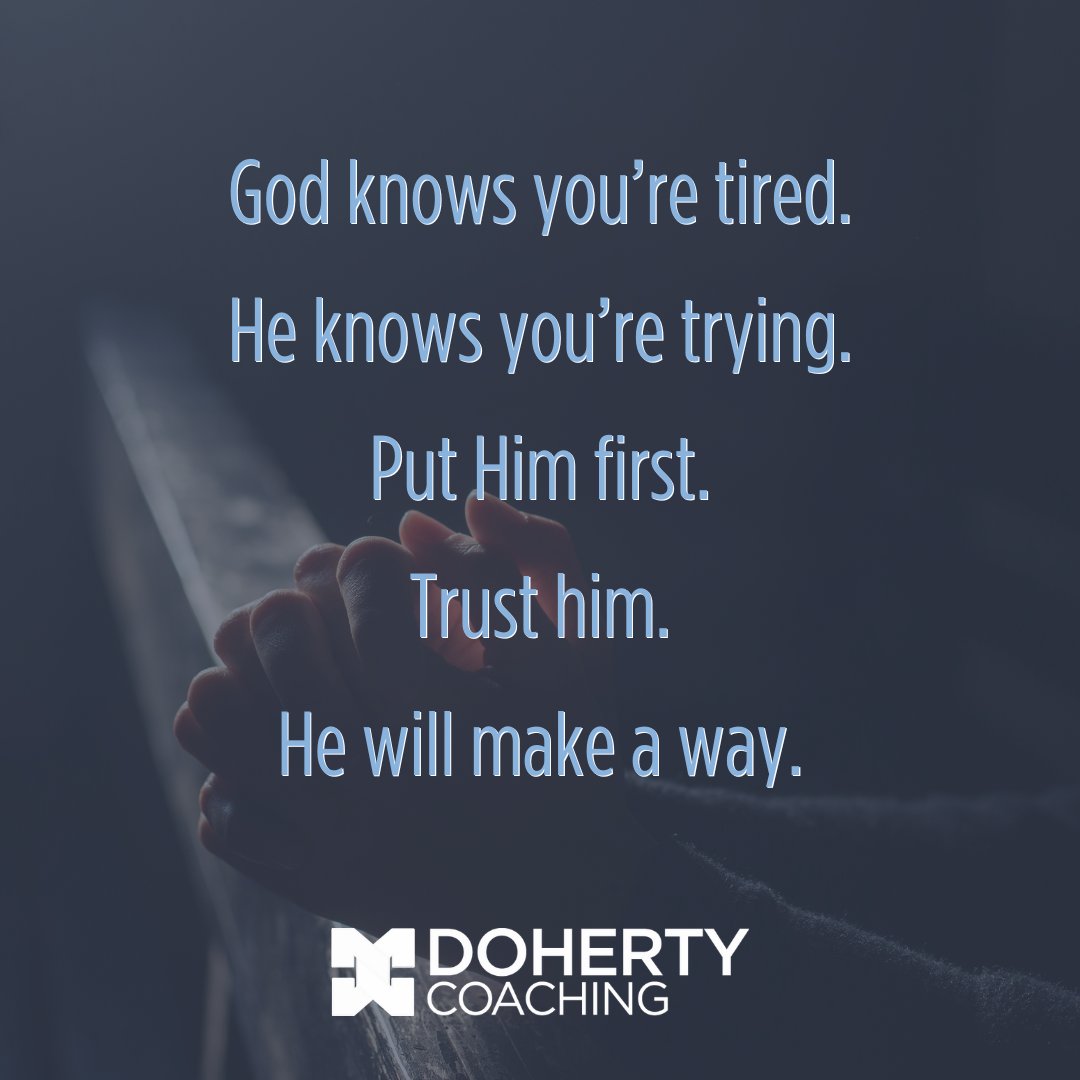 DohertyMatt's tweet photo. Faith has been my anchor through life's struggles and setbacks. Trust in the Lord always, and He will make the way. I hope these words will inspire you on your journey. 🙏
.
.
#faithfriday #faith #trust #DohertyCoaching #learnandgrow #journey #christian #christianquote https://t.co/VGkfubvJVF