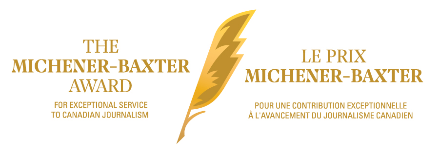 We are very pleased to announce the two recipients of this year's Michener-Baxter Award for exceptional service to Canadian public service journalism: Congratulations to @ChantalHbert and Aislin (@TerryMosher1)! michenerawards.ca/media-release/…